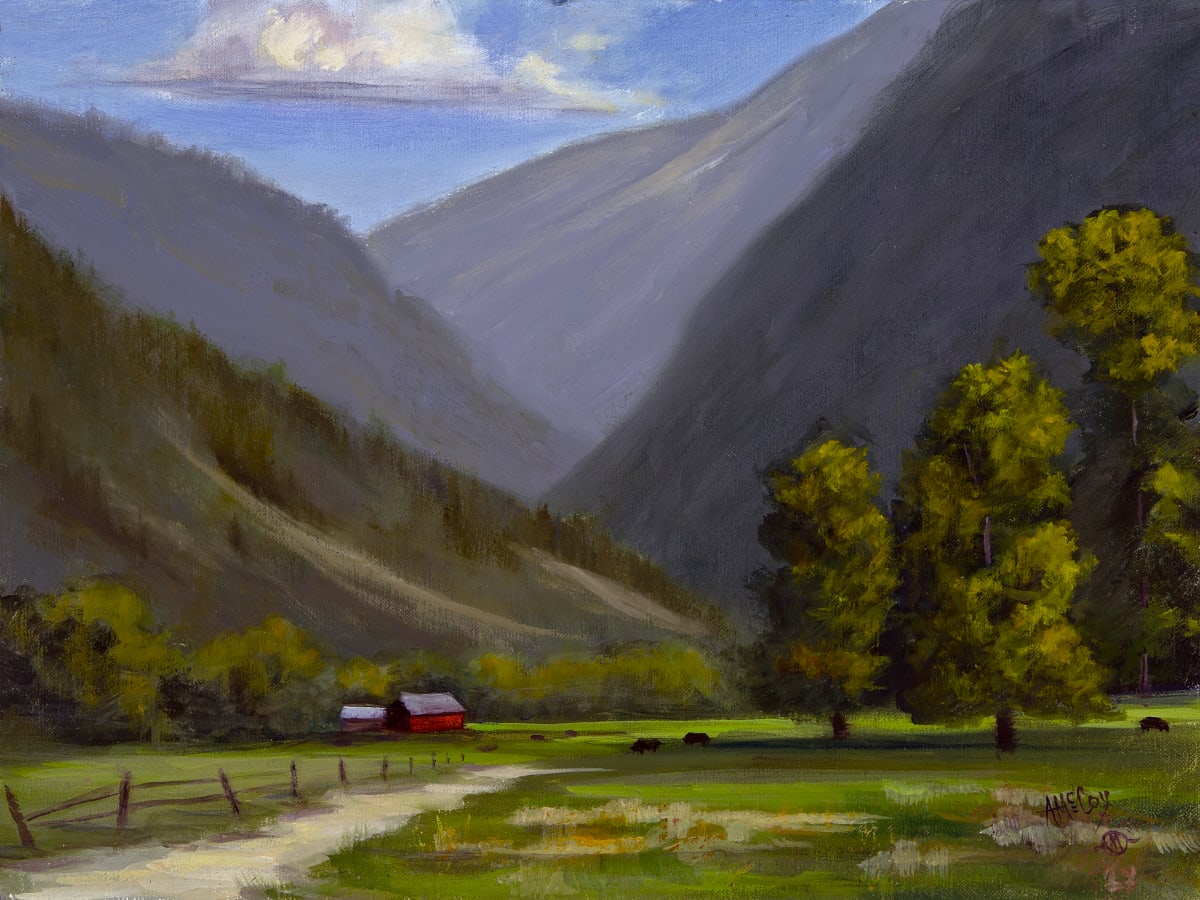 Summer Pasture by Annie McCoy 