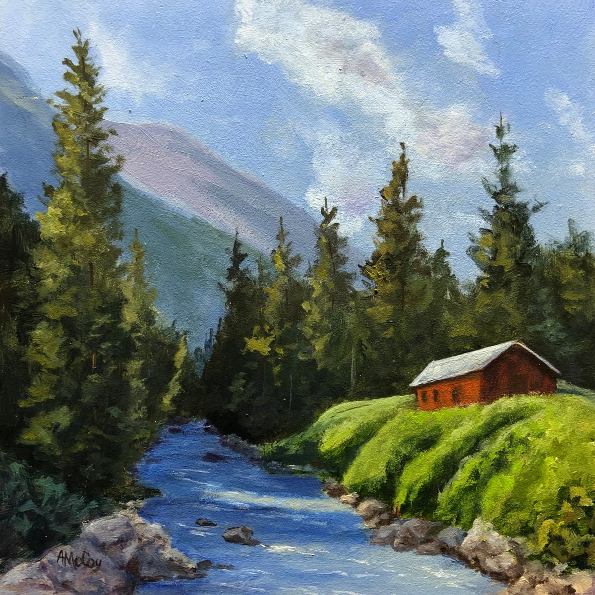 Summer on Rock Creek by Annie McCoy 