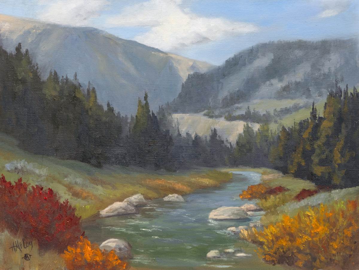 Taylor Creek Meander by Annie McCoy 