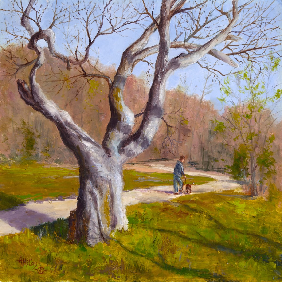 The Vernal Walk by Annie McCoy 