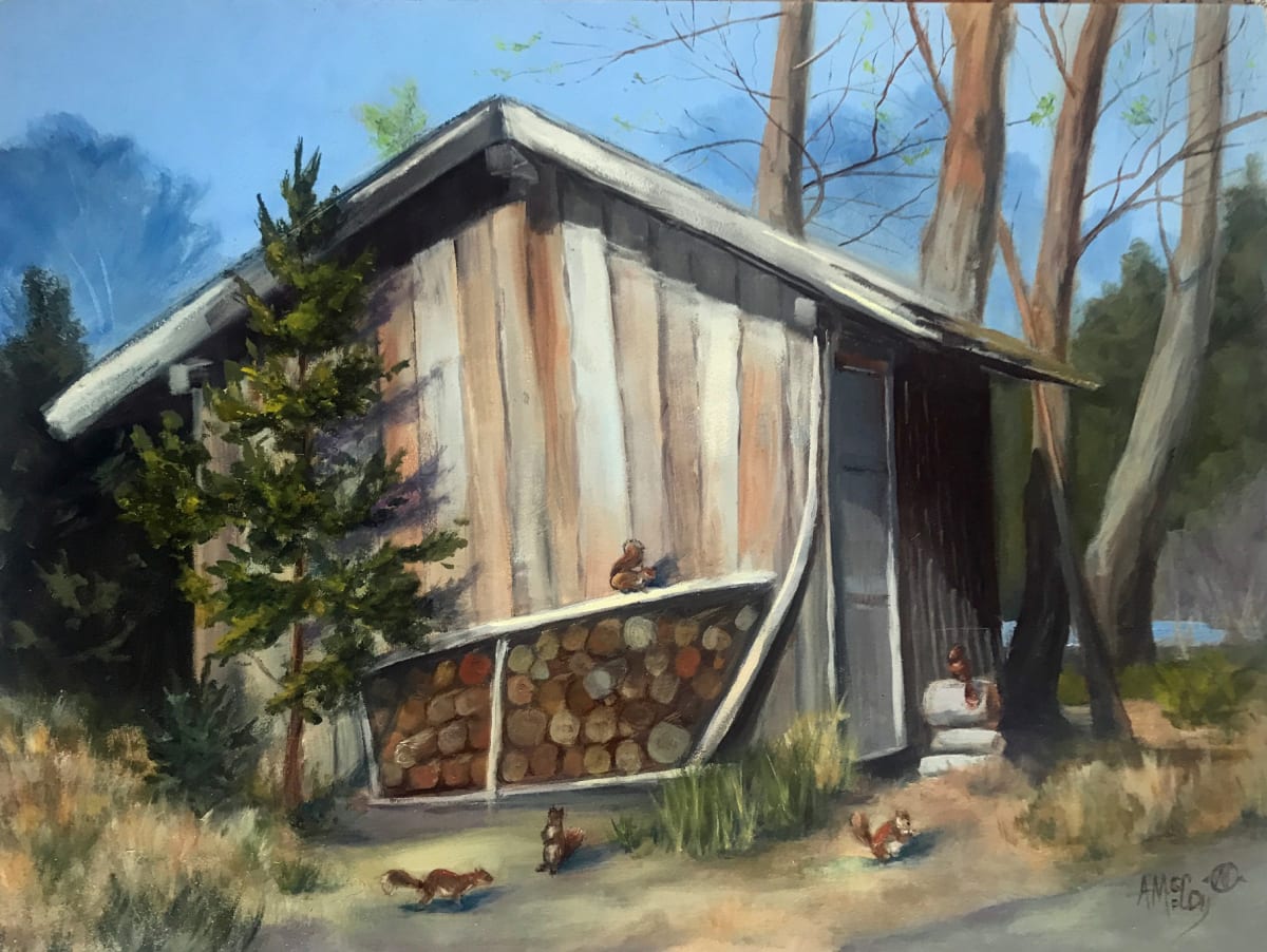 Winter Foragers by Annie McCoy 