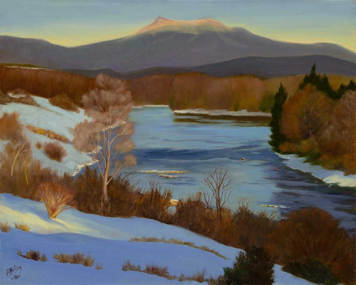 Winter River Blues by Annie McCoy, Image 1.