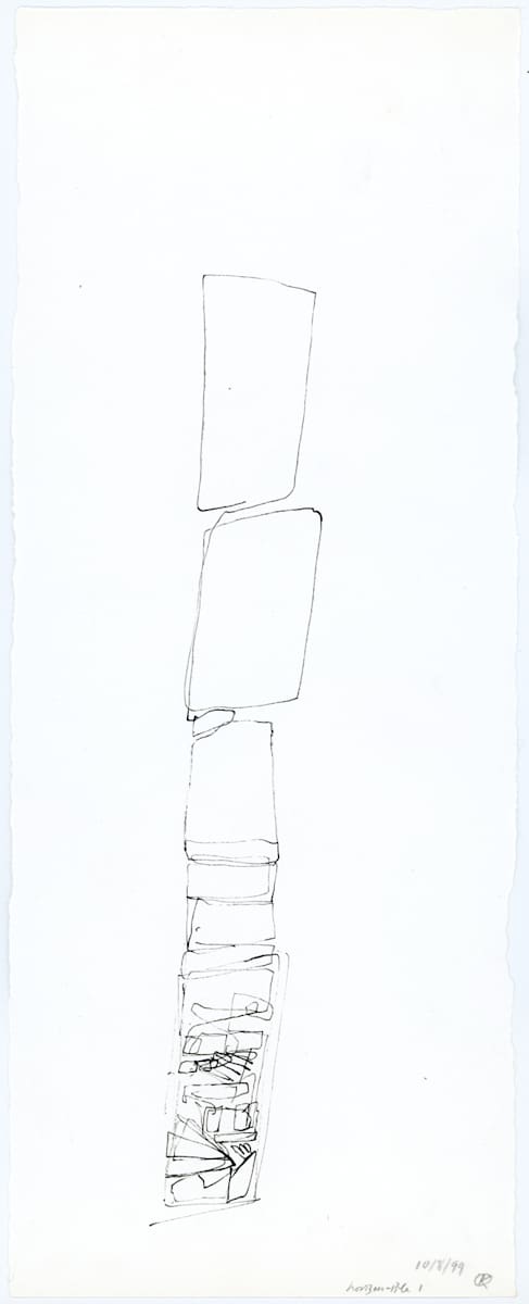 WTC Drawing 3 by Daniel Kohn, Image 1.