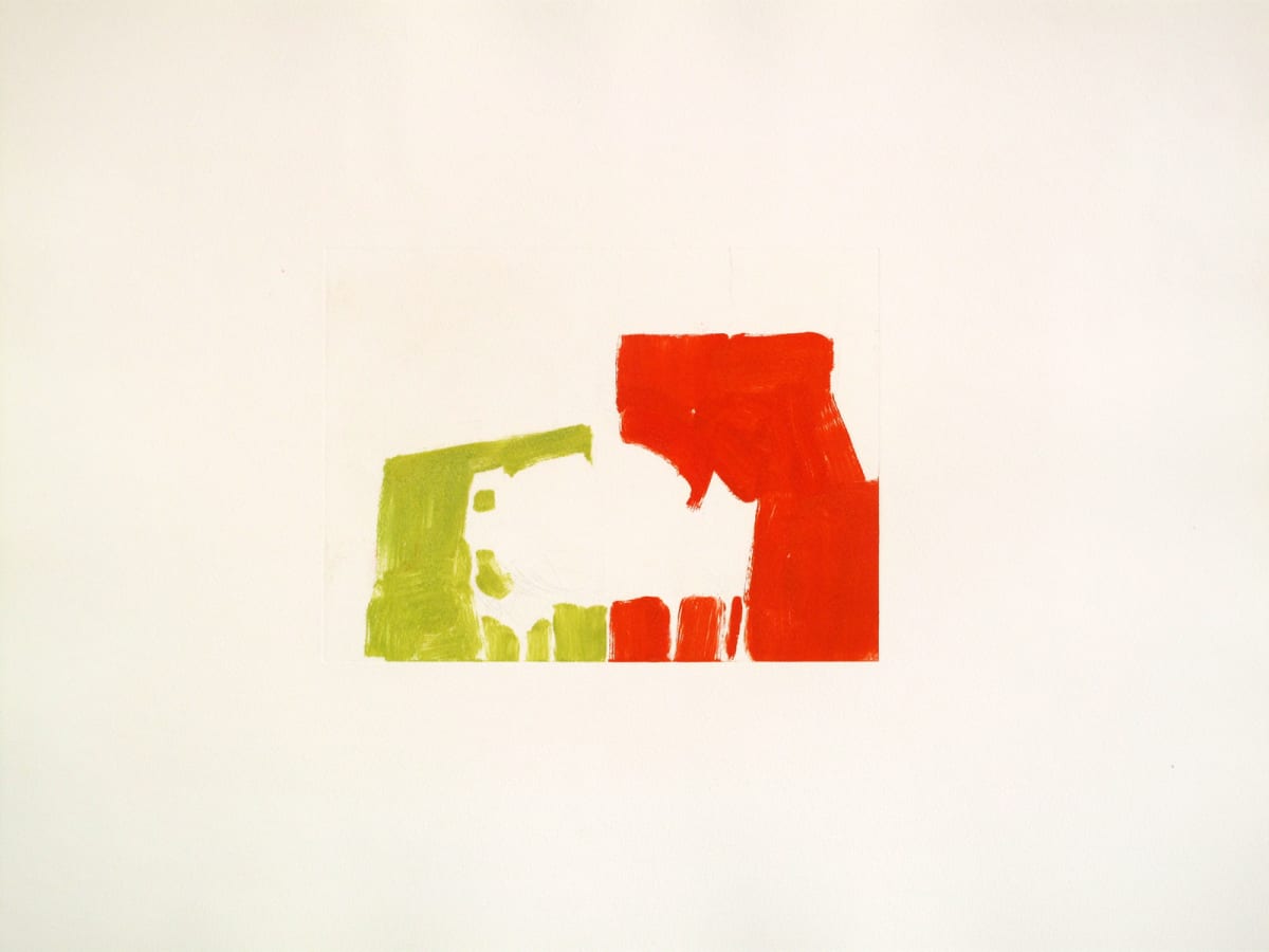 Untitled Monoprint - 26 by Daniel Kohn 