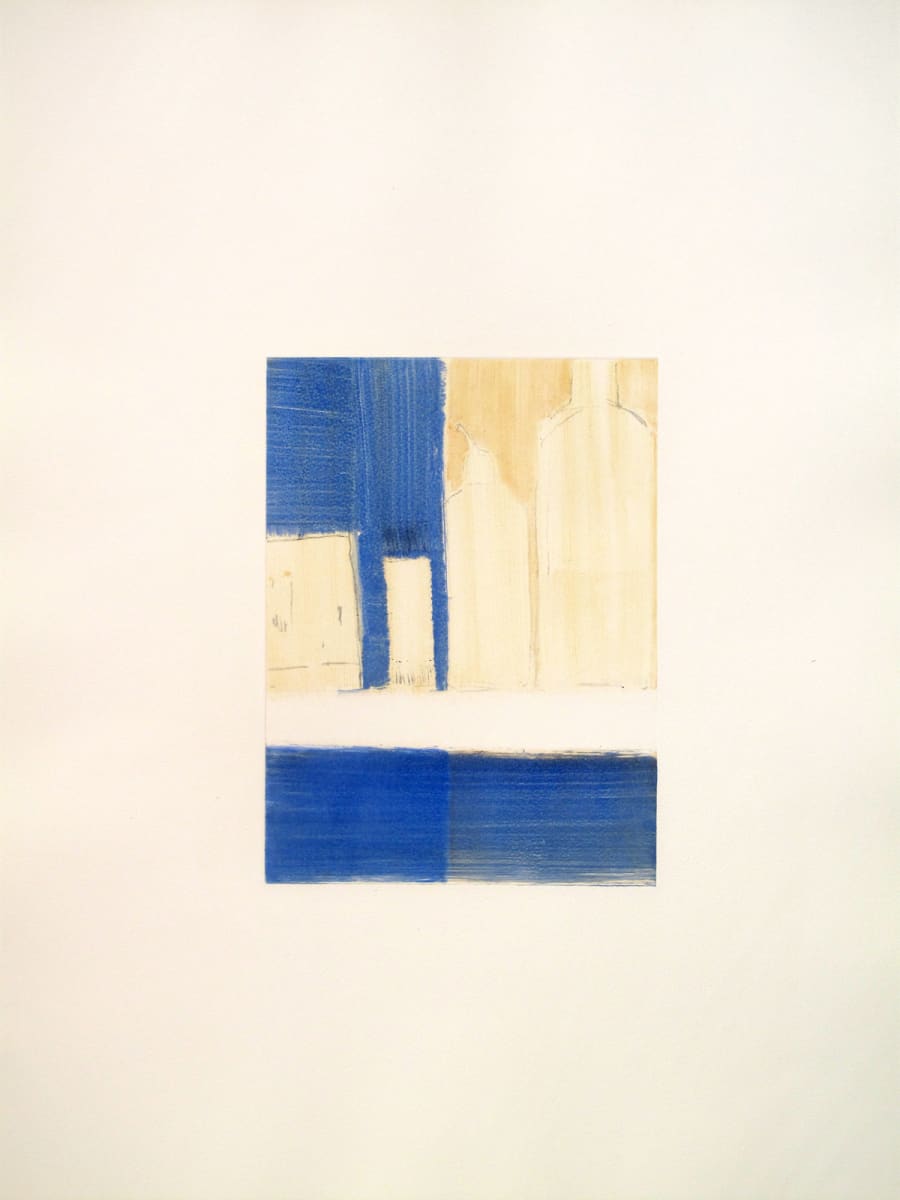 Untitled Monoprint - 23 by Daniel Kohn 