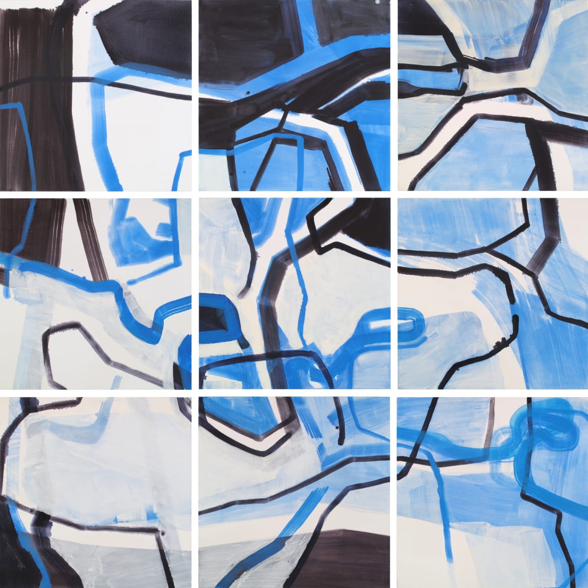 BlueMol 1-9 by Daniel Kohn, Image 1.
