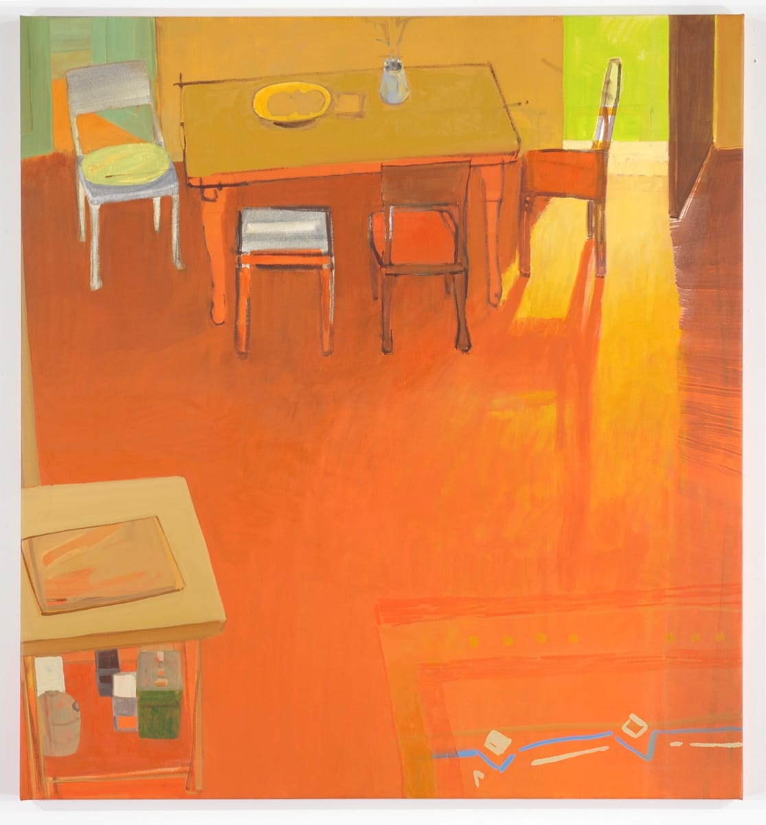 Table and four chairs by Daniel Kohn 