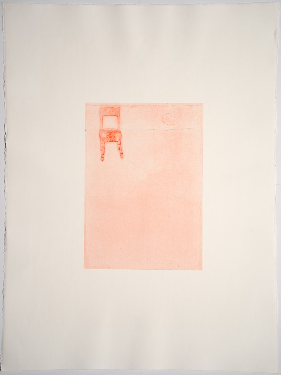 Untitled Monoprint - 38 by Daniel Kohn 