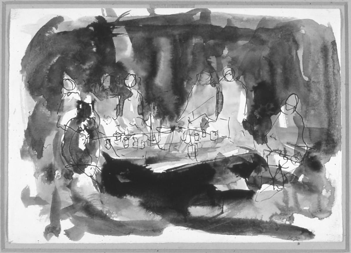 Ink on Paper 18 by Daniel Kohn 