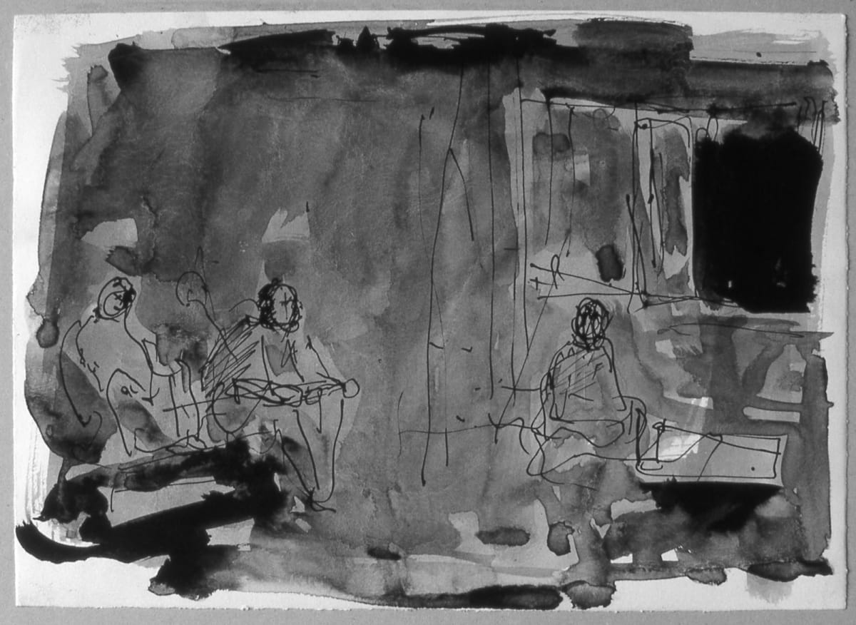 Ink on Paper 17 by Daniel Kohn 