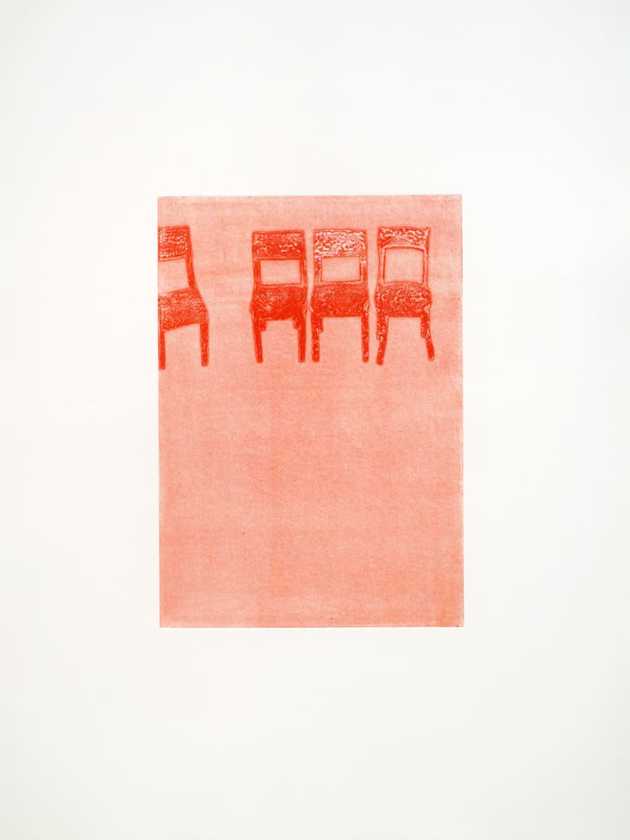 Untitled Monoprint - 2 by Daniel Kohn 