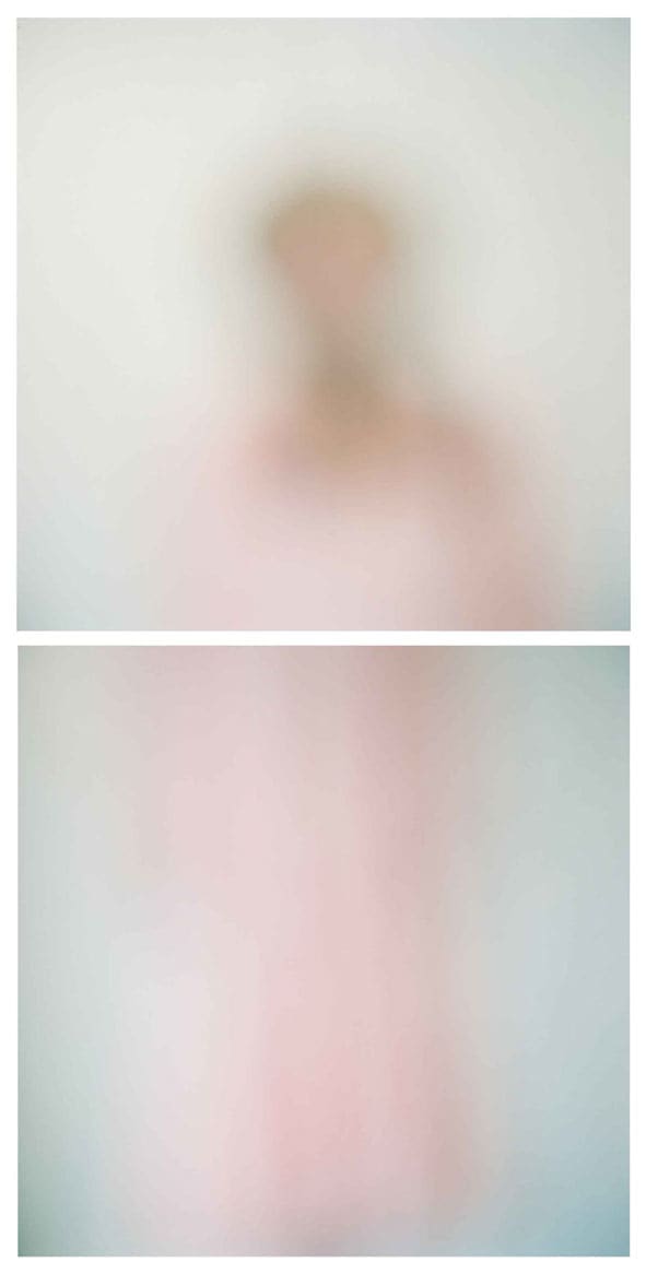 Mother In Heaven Diptych, 12x12 