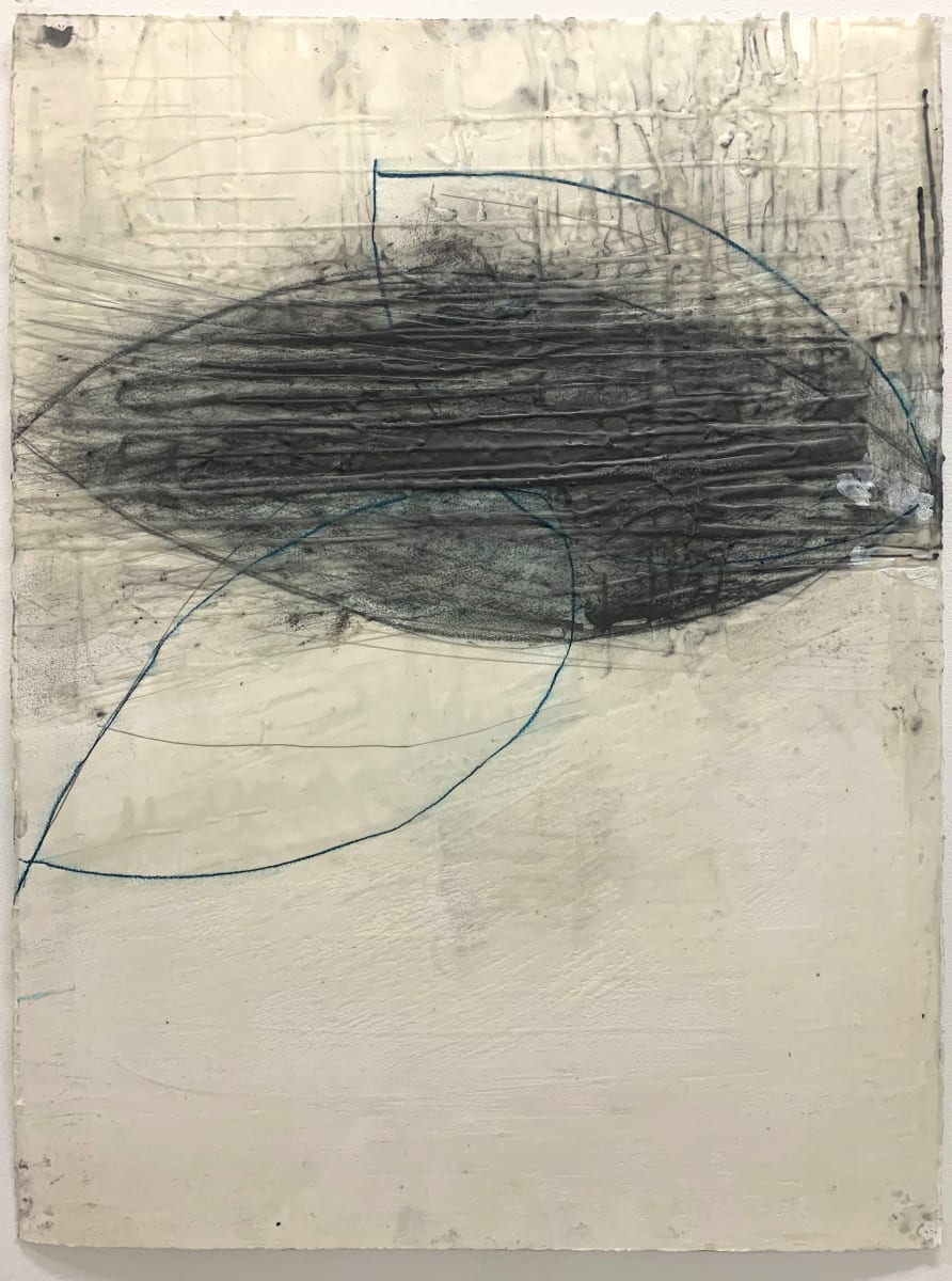 Blue Wax, No. 22 by Connie Noyes 