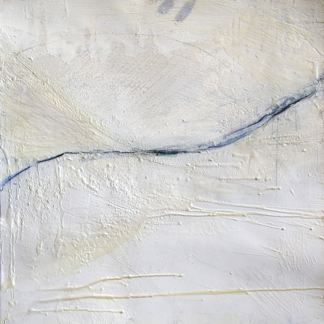 Blue Wax, No. 3 by Connie Noyes 