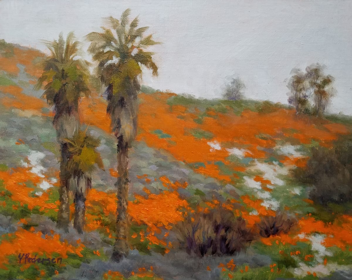 Hillside Poppies by Vicki Pedersen 