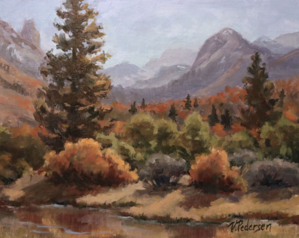 Eastern Sierras Plein Air by Vicki Pedersen, Image 1.