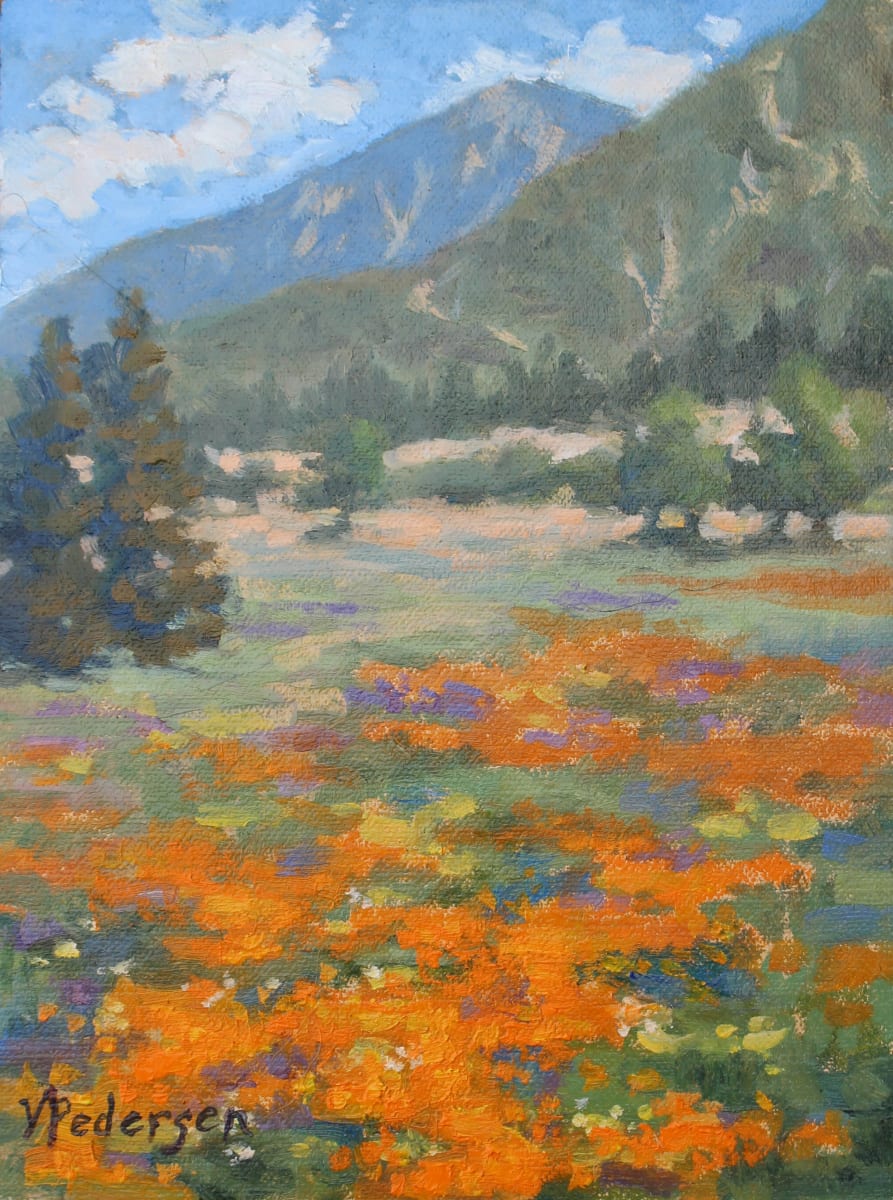 June Poppies - Oak Glen by Vicki Pedersen 