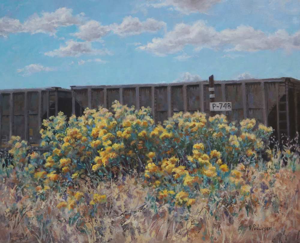 Along the Tracks by Vicki Pedersen 