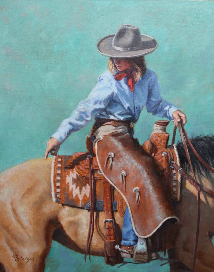 Classy Cowgirl by Vicki Pedersen 