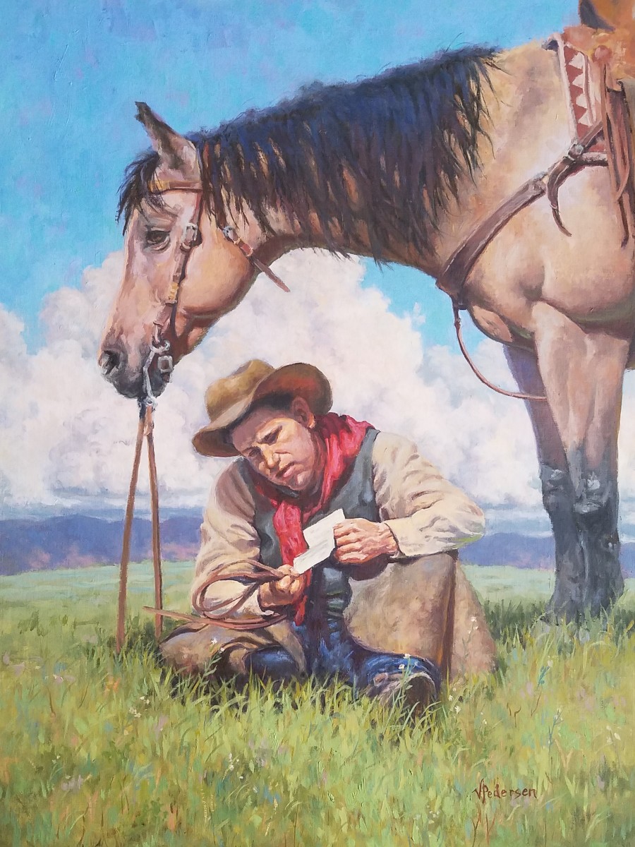 Letter from Home by Vicki Pedersen 