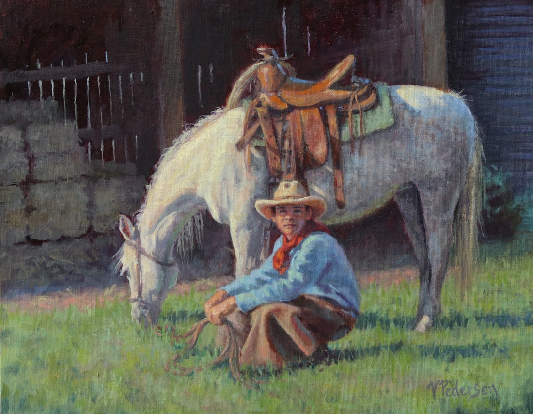 Taking a Break by Vicki Pedersen 