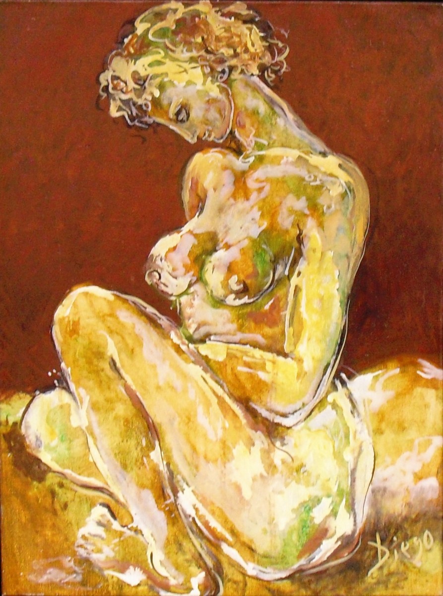 "Nude" by Antonio Diego Voci #C70 by Antonio Diego Voci 
