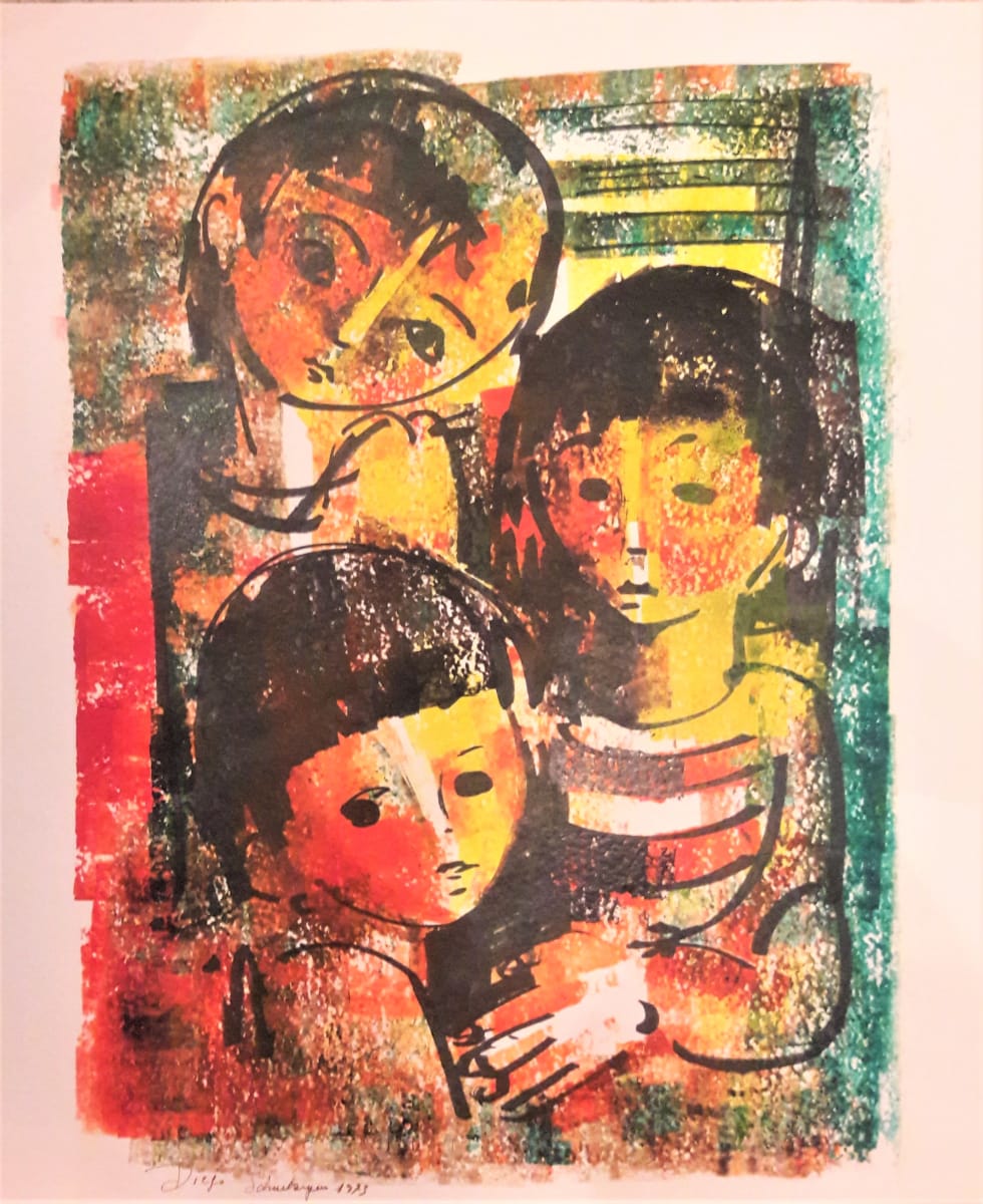 "Three Children" CD28 by Antonio Diego Voci  Image: Three Children by DIEGO VOCI