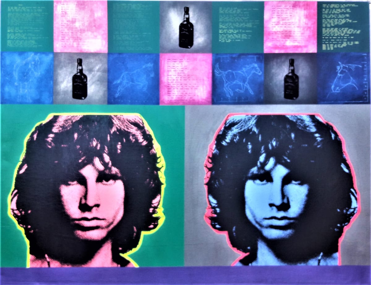 "Portrait of a Poet" Jim #Morrison by b.b. la femme (Suzanne King) by B.B La Femme (Suzanne King)  Image: "Portrait of a Poet" Jim Morrison, THE DOORS,