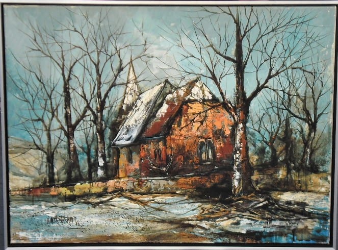 "Kapelle im Schnee" by Didier Grandt by Didier Grandt 