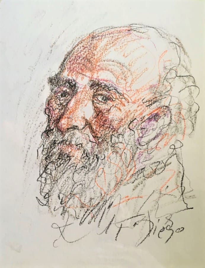 "Old Man with Colored Beard" CD8 by Antonio Diego Voci  Image: Old_Man by Antonio DIEGO Voci
