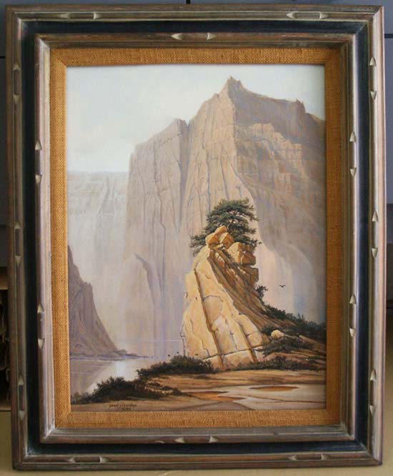 "Canyon" from "The Early Years" Series by Sean (Pat) Sullivan  Image: "Canyon"  by Sean (Pat) Sullivan