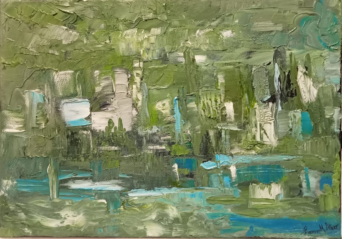 New York (impression from a cold boat) by Eamon McAteer 