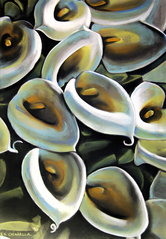 Calla Lilies by Robert Scott Chiarella 