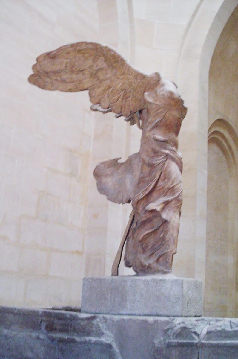 Nike (Winged Victory) of Samothrace by Diana Atwood McCutcheon  Image: Louvre, Paris