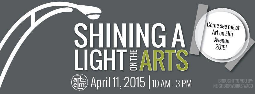 Art on Elm Avenue (promoting event - design by other) by Diana Atwood McCutcheon 