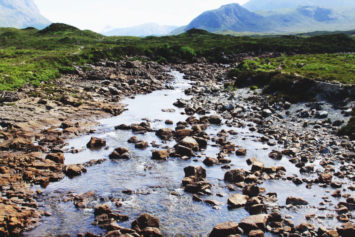 Near Talisker Distillery, Isle of Skye by Diana Atwood McCutcheon 