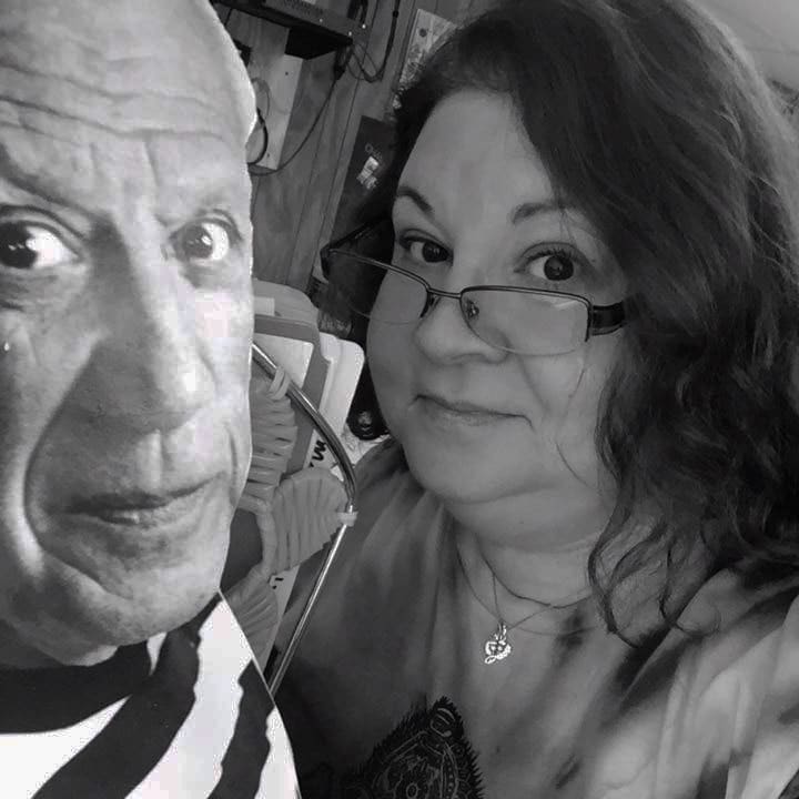 Me and Picasso by Diana Atwood McCutcheon 
