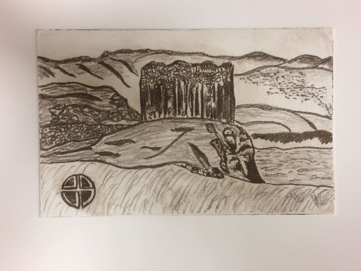 Caisteal Uisdean, Isle of Skye by Diana Atwood McCutcheon, Image 1.