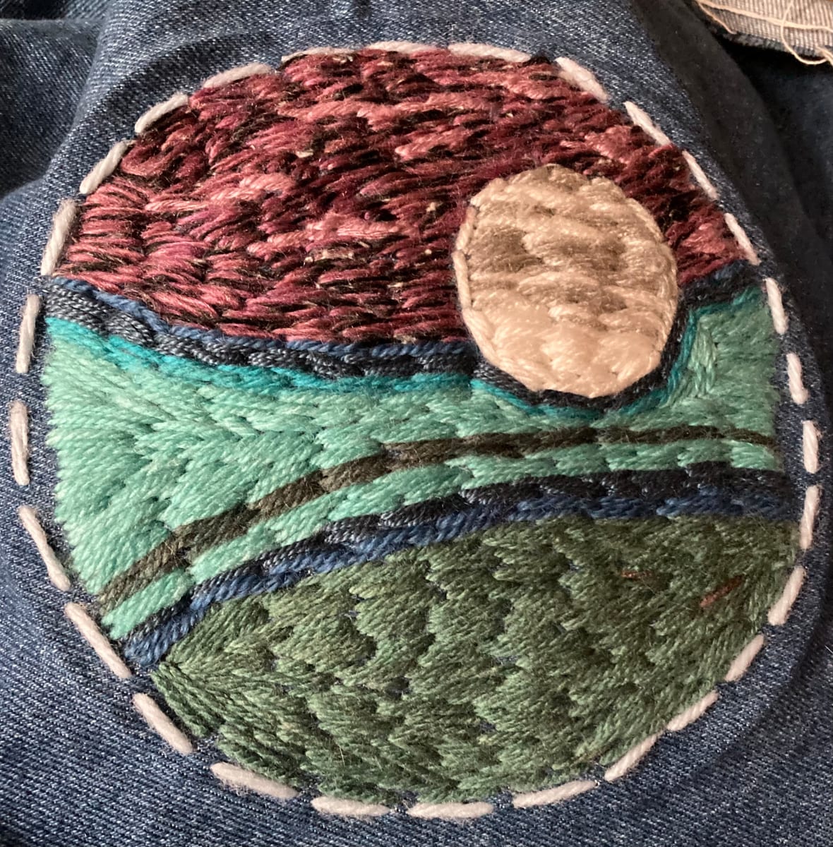 Hebridean Moonscape by Diana Atwood McCutcheon 