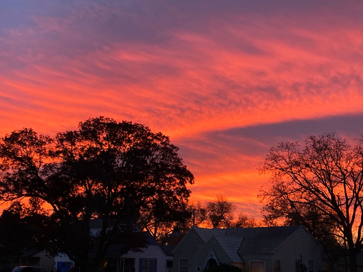 Sunset Lubbock by Diana Atwood McCutcheon 
