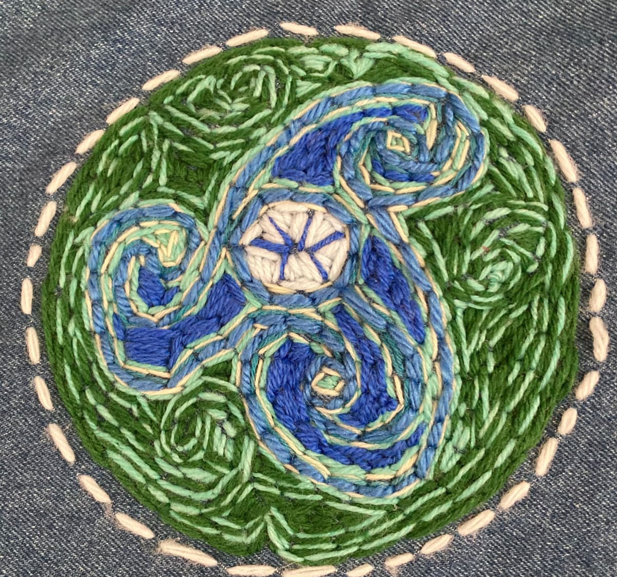 Celtic Triskele by Diana Atwood McCutcheon 