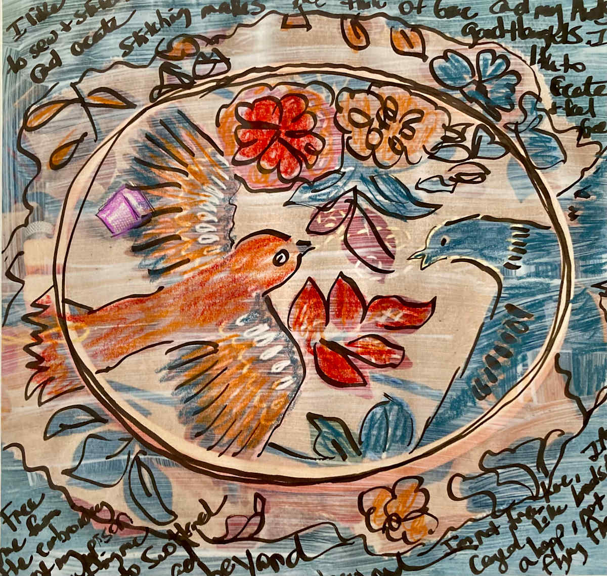 Birds by Diana Atwood McCutcheon 