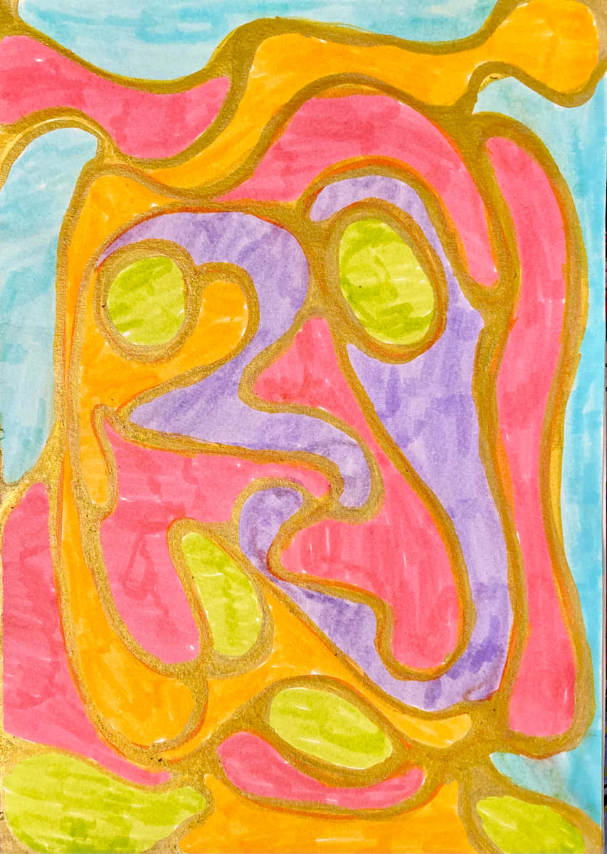 Neurography Kintsugi by Diana Atwood McCutcheon 