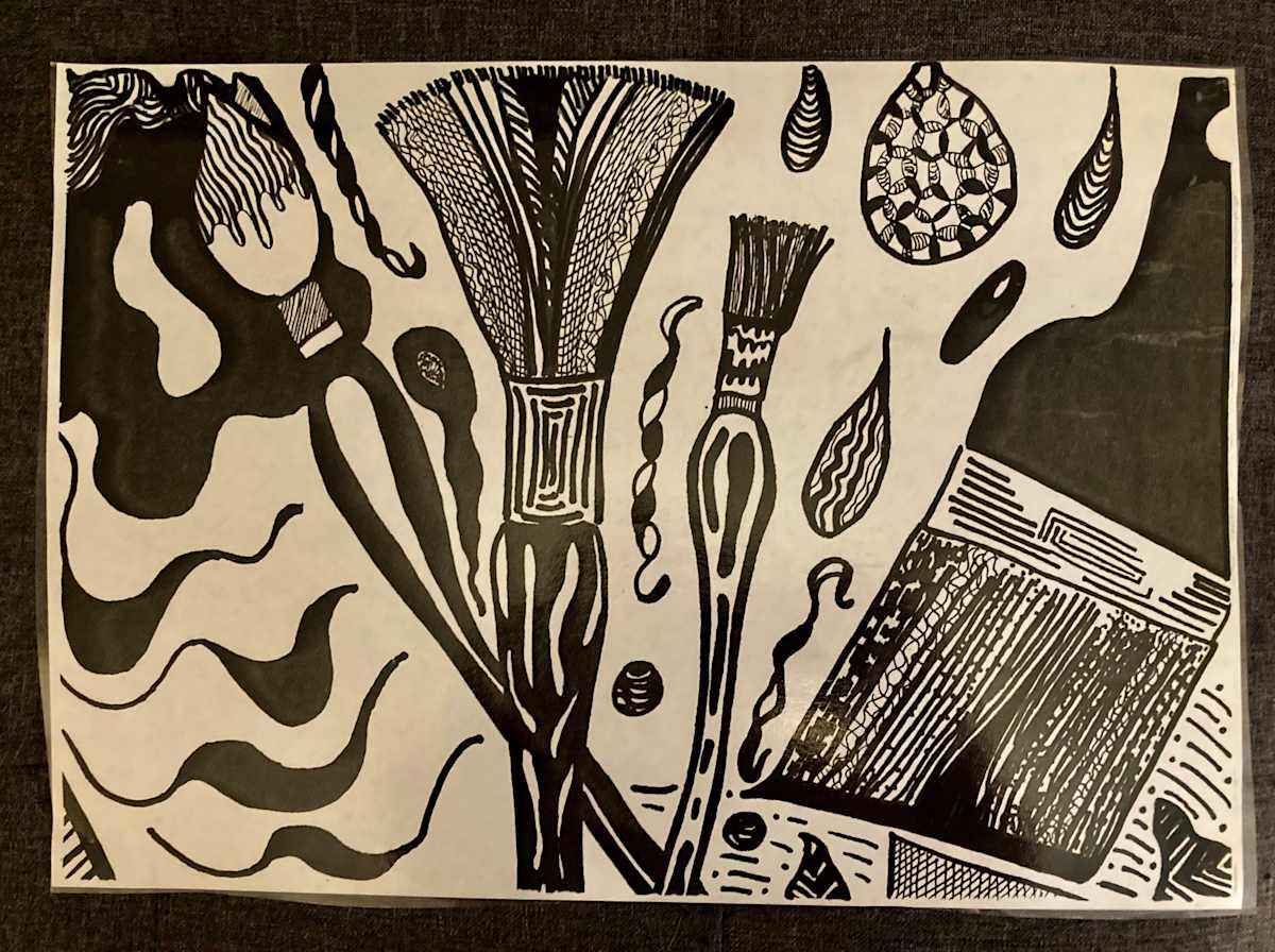 Paint Doodle by Diana Atwood McCutcheon 