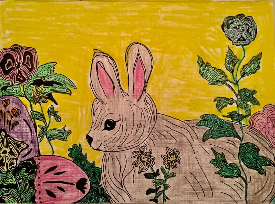 Easter Card Design by Diana Atwood McCutcheon 