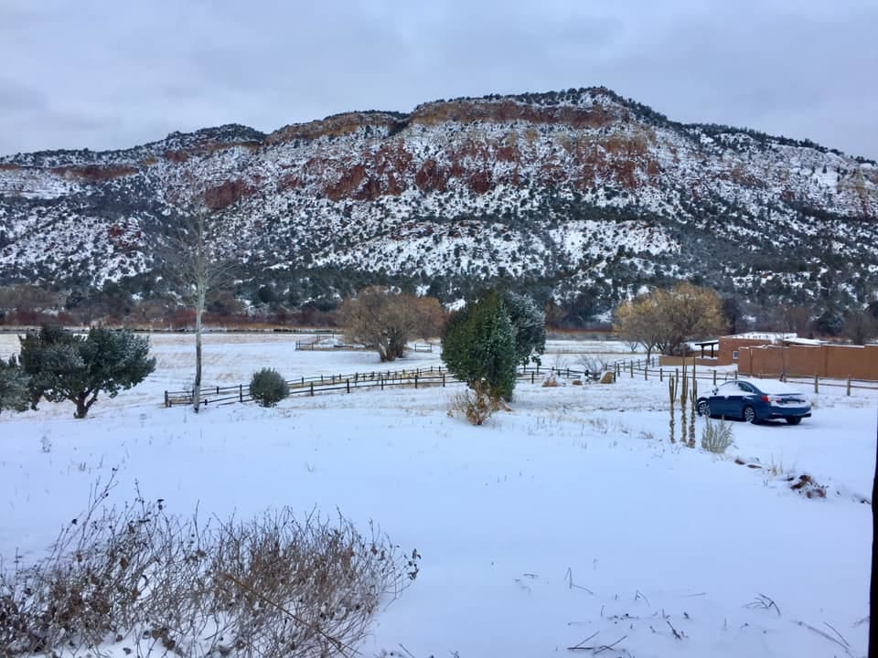 Chama Canyon Snow by Diana Atwood McCutcheon 