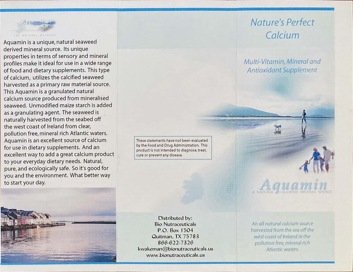 Bio Nutraceuticals Aquamin Calcium by Diana Atwood McCutcheon 