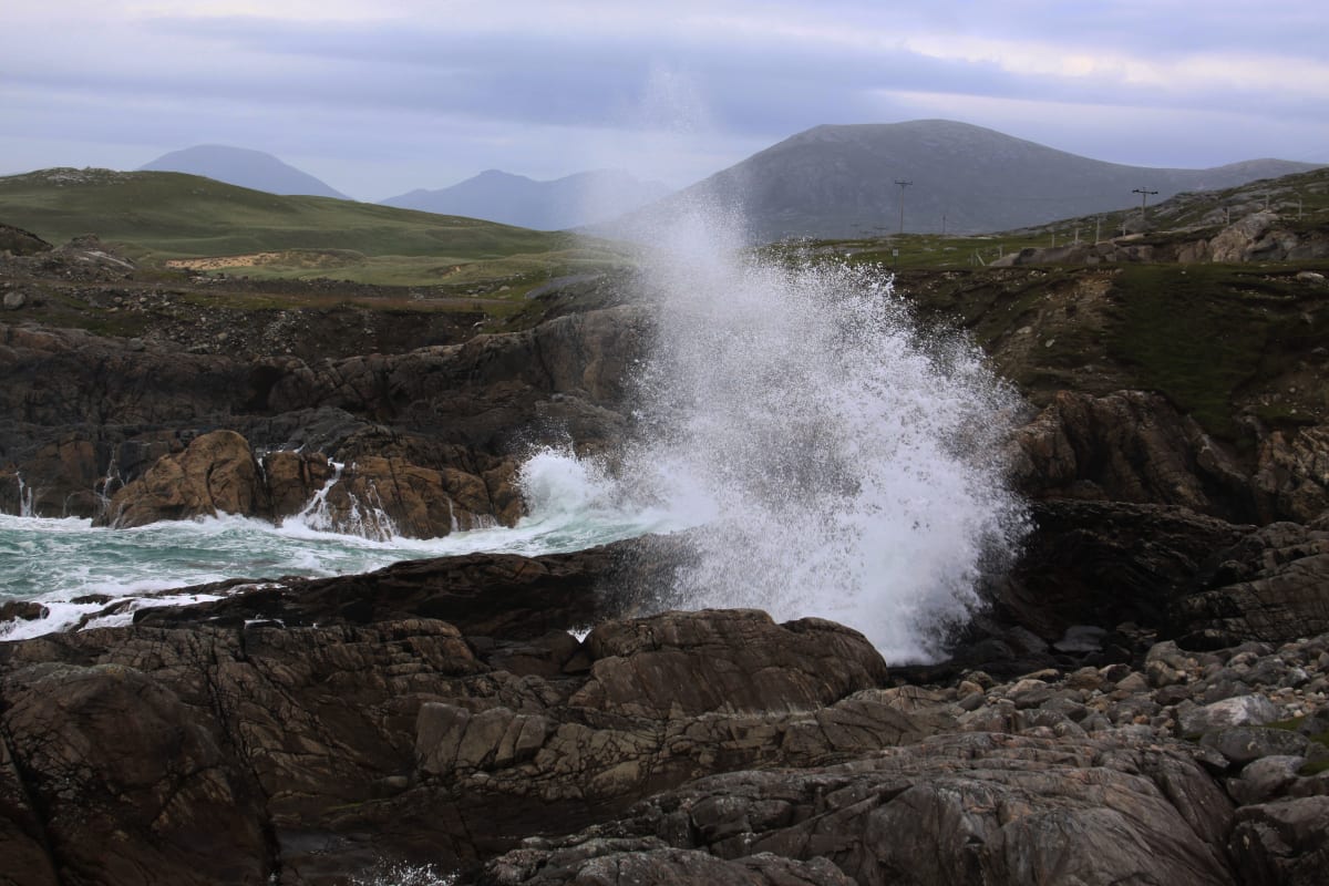 Isle of Harris Geyser 2 by Diana Atwood McCutcheon 