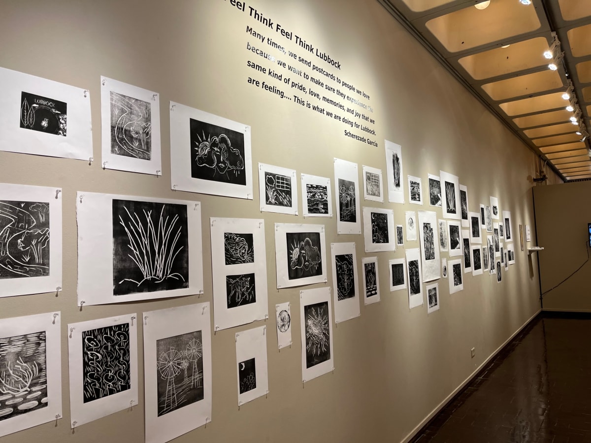 Messaging Lubbock Exhibit by Diana Atwood McCutcheon 