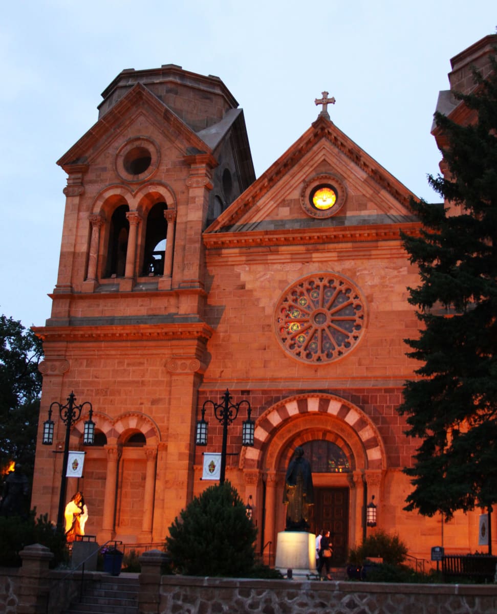The Cathedral Basilica of St. Francis of Assisi by Diana Atwood McCutcheon  Image: Santa Fe Choral Performance